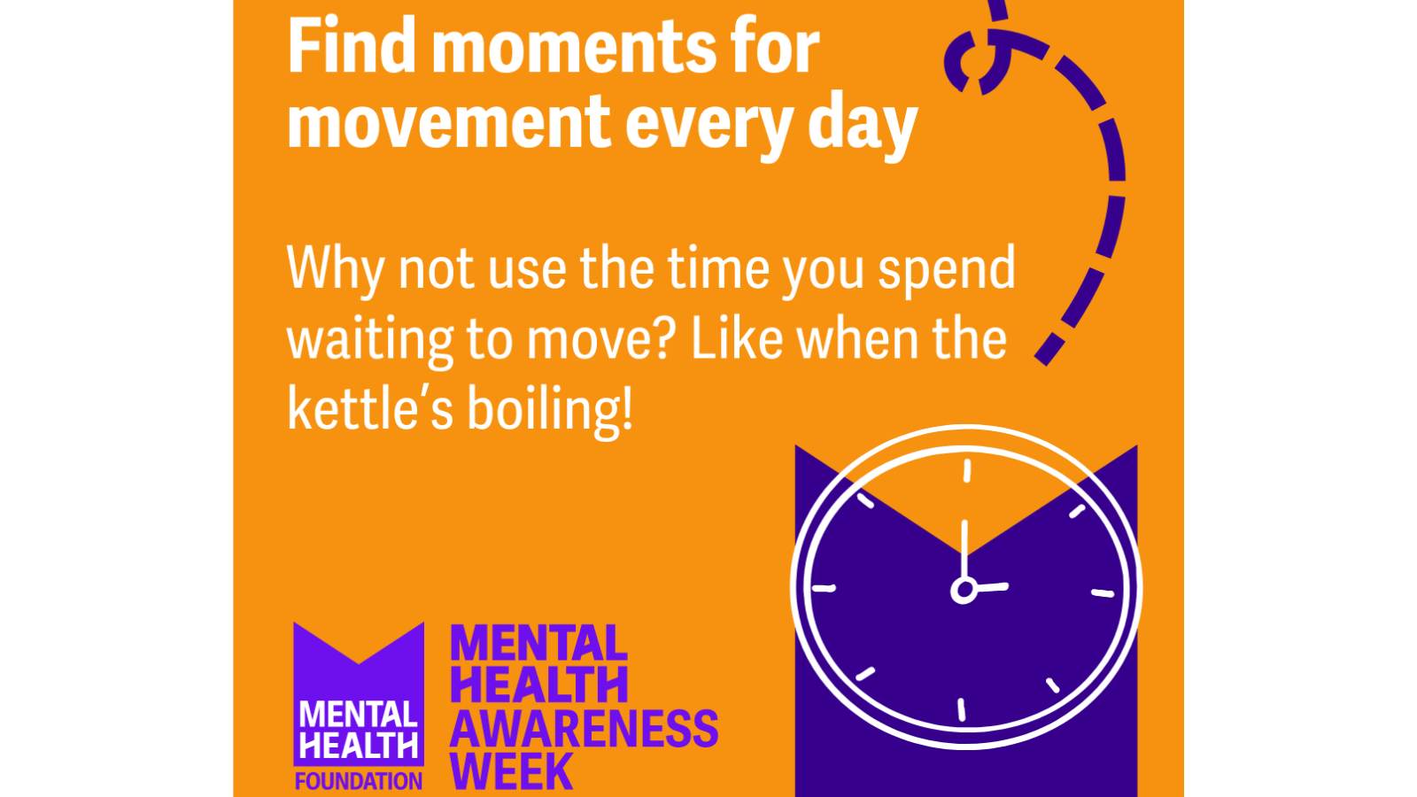 Women's Mental Health Month  - moments for movement
